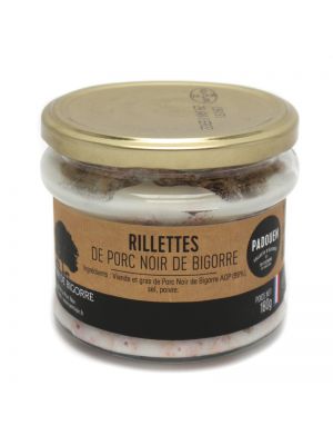 Rillette artizanal cu porc negru din Bigorre AOC, borcan, 180g