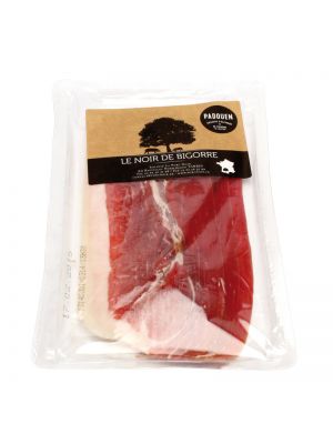 Jambon uscat de porc negru din Bigorre AOC, 4 felii, 80g