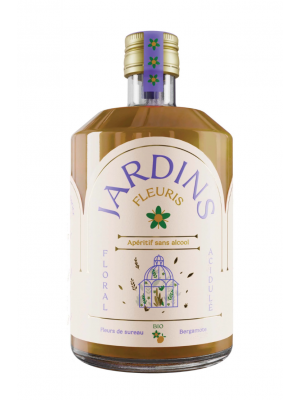Bautura fara alcool cu soc si bergamota 70cl Jardins