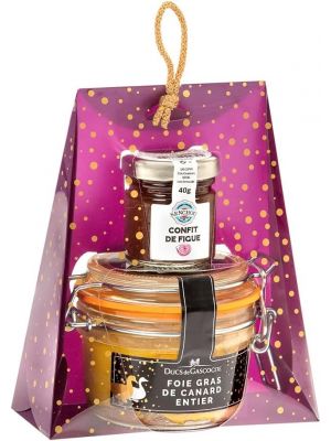 Pachet Cadou ALLEGORIE cu foie gras intreg, Ducs de Gascogne, 2 produse