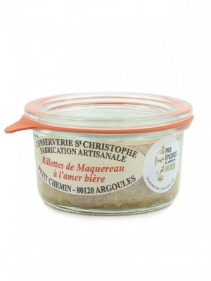 Rillettes de macrou, Conserverie St Christophe, 100g