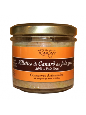 Rillette de rata cu foie gras, Ramajo, 100g