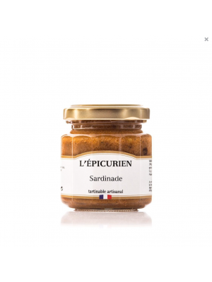 Sardinade - pasta de sardine tartinabila, 100g, L'Epicurien